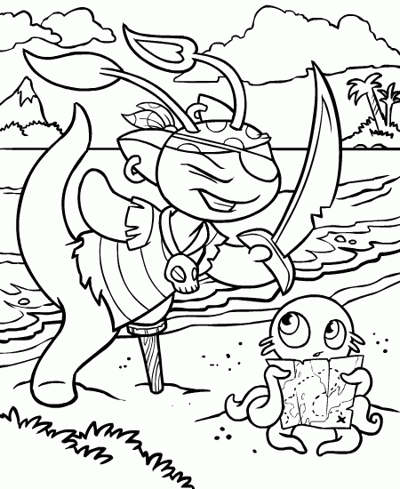 kleurplaat-neopets-bewegende-animatie-0038
