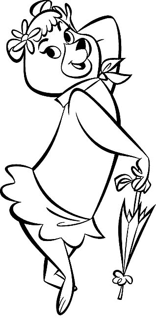 kleurplaat-yogi-bear-bewegende-animatie-0015